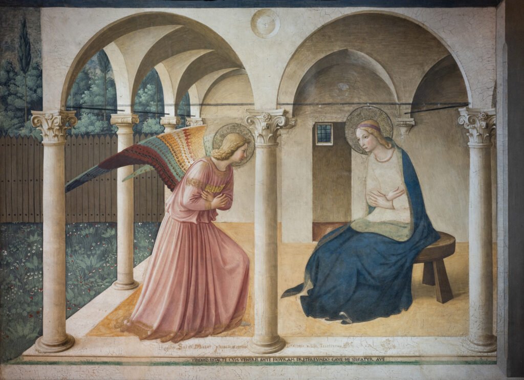 fra angelico annunciation san marco from wikimedia